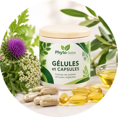 Les capsules huileuses de phyto-soins